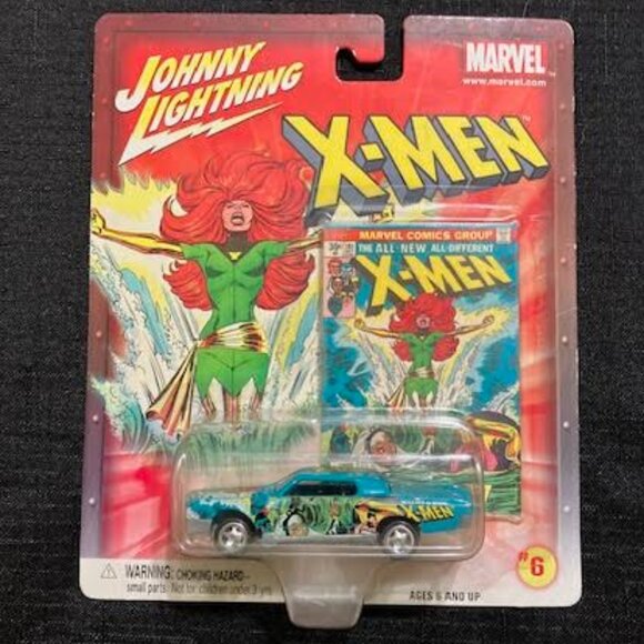 Marvel Johnny lighting collectable car, 5 X-Men, Spiderman, Wolverine, daredevil - Picture 8 of 9
